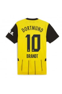 Borussia Dortmund Julian Brandt #10 Fotballdrakt Hjemme Klær 2024-25 Korte ermer